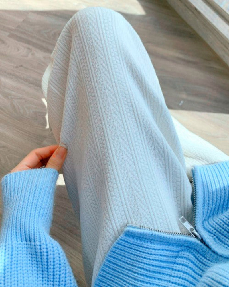 High-Waist Wide-Leg Pants