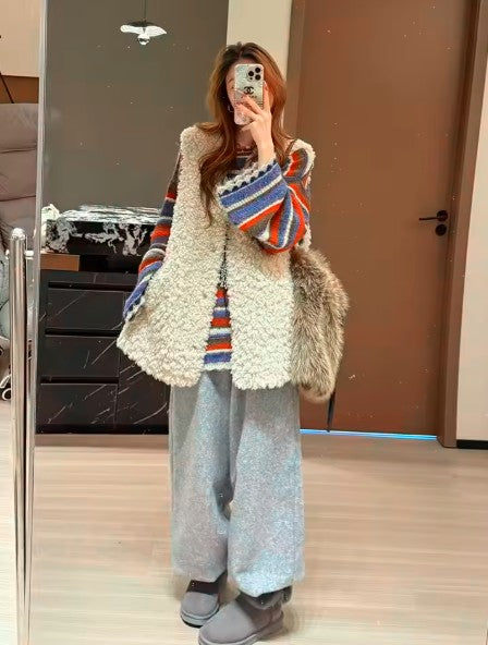 Lambswool Jacket Set