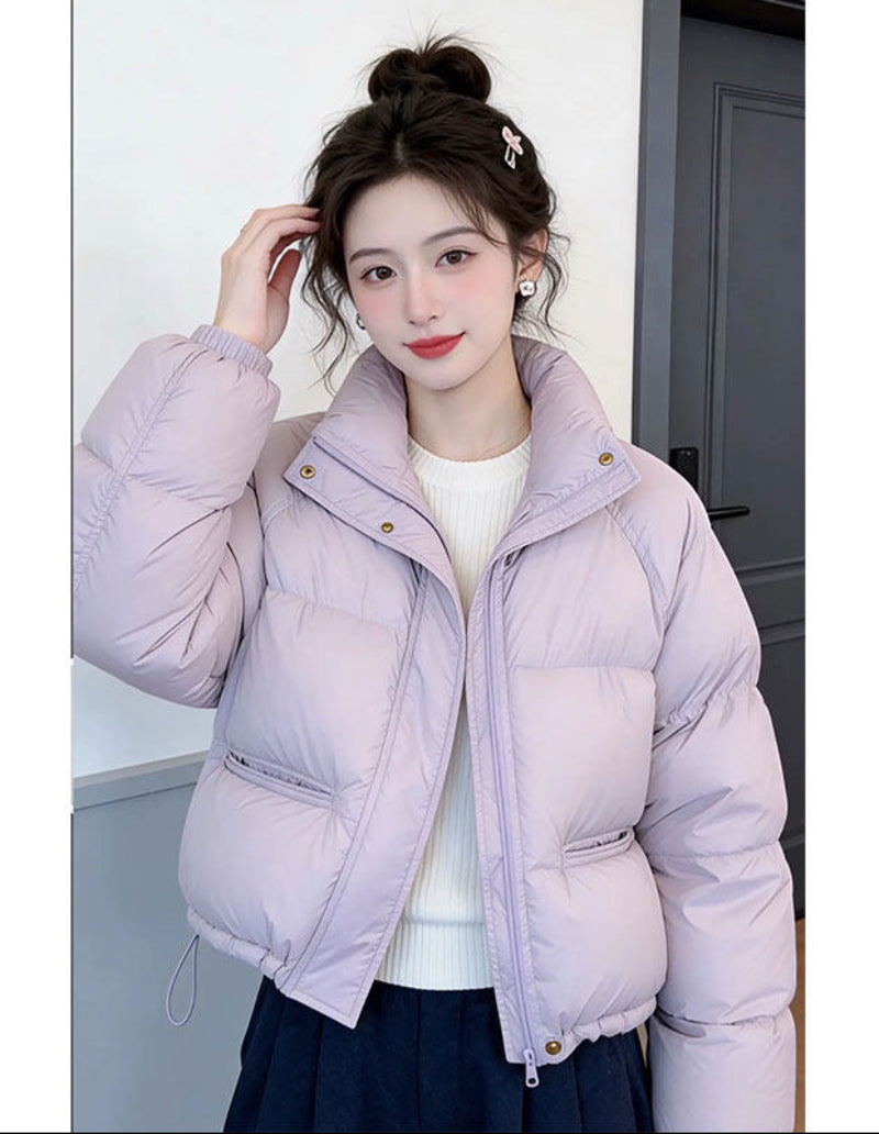 Winter Short Puffer Coat Lightweightr
