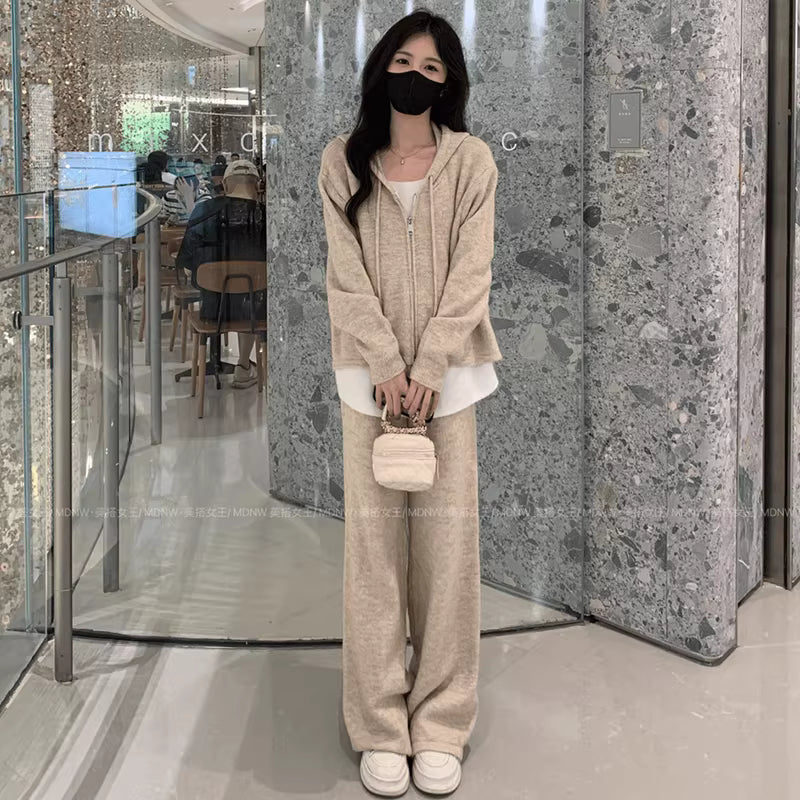 2026 Women's Hooded Sweatshirt Set