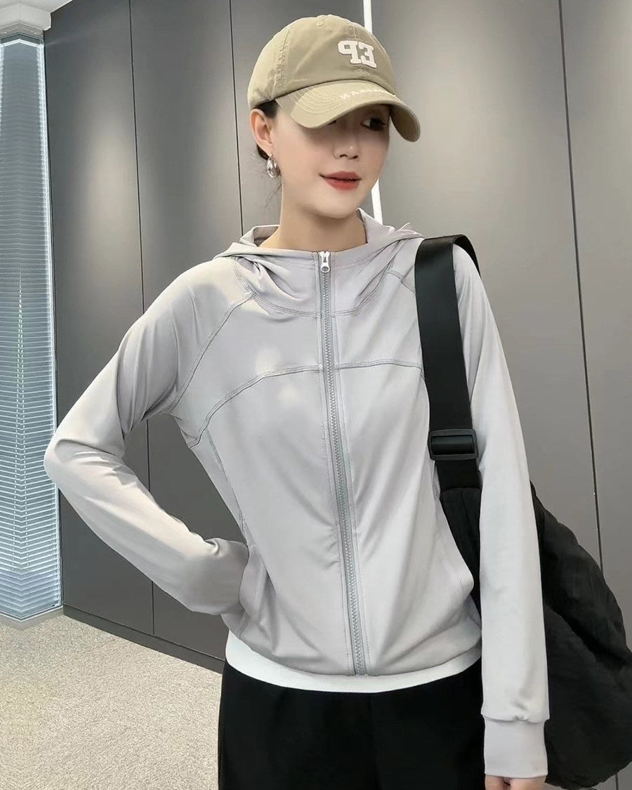 Women's Ice Silk Sunscreen Jacket 2026