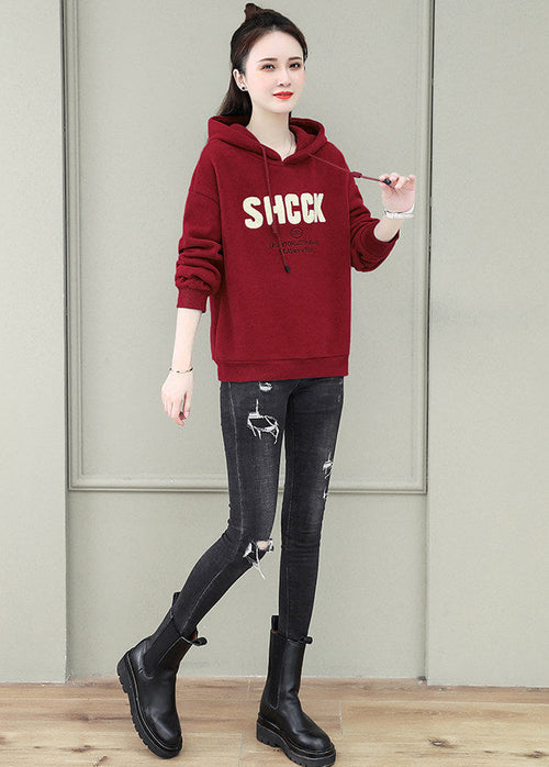 2026 Women's Fleece Hooded Sweatshirt