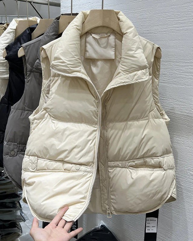 Women's Cotton Down Vest 2026