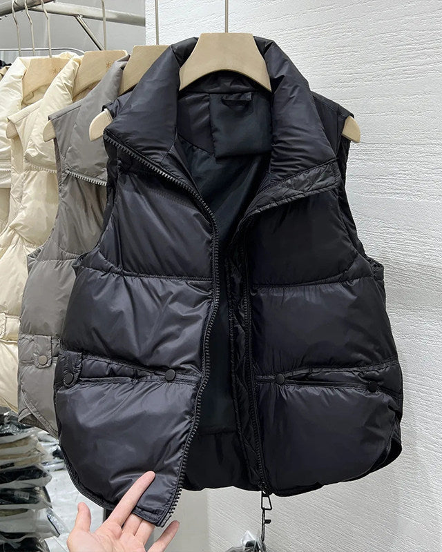 Women's Cotton Down Vest 2026