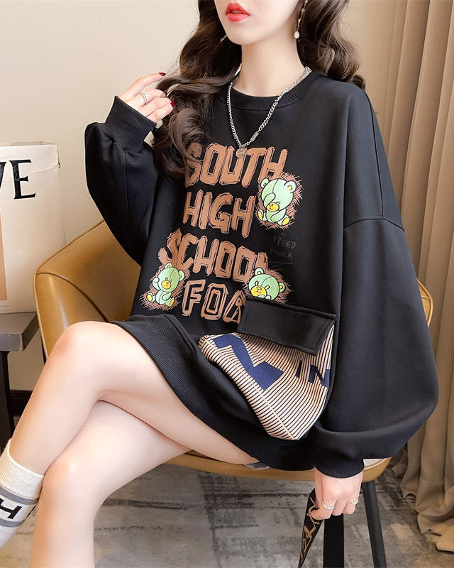 Women's Velvet Thickened Sweatshirt