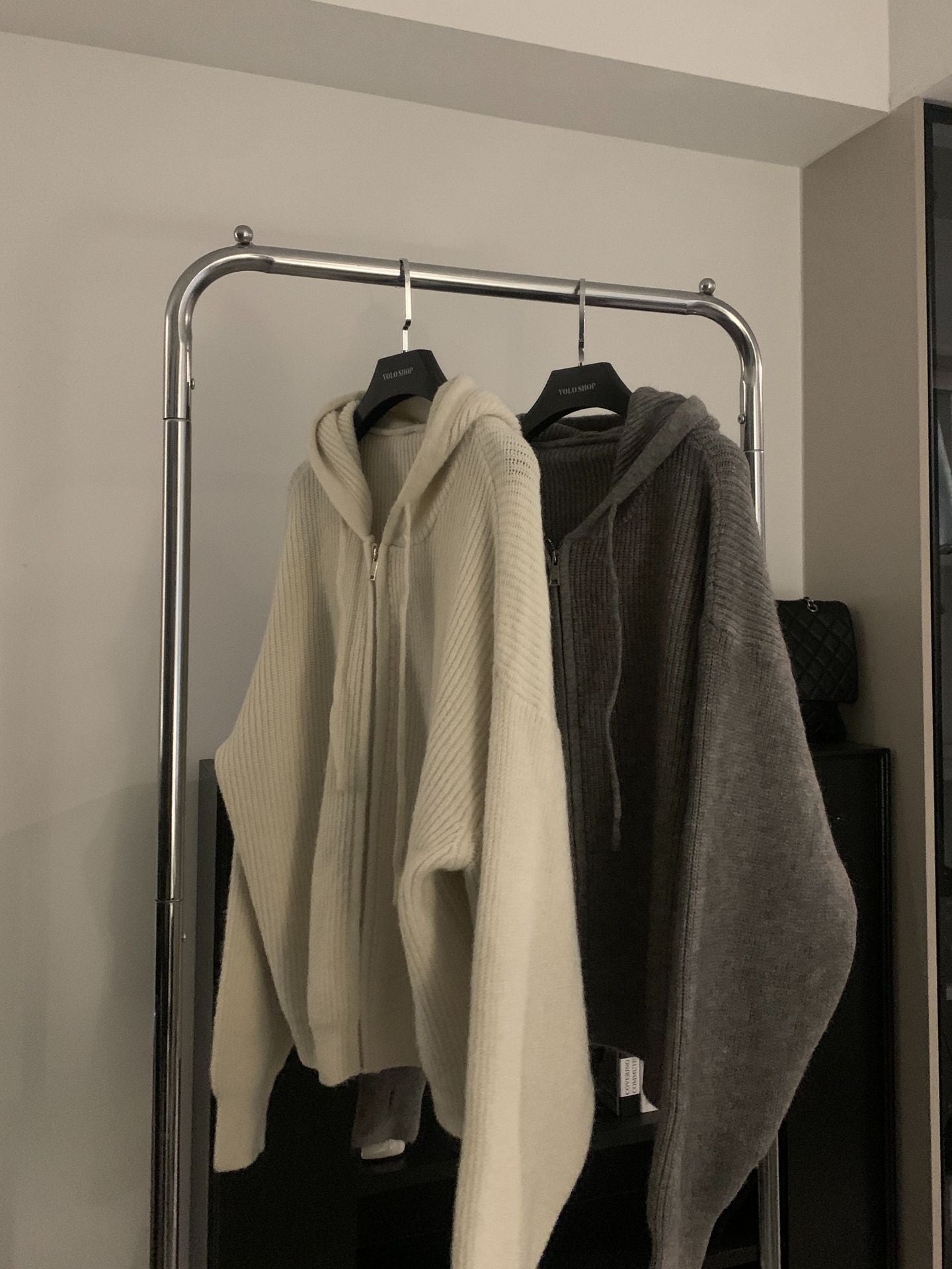 Vintage Hooded Cardigan