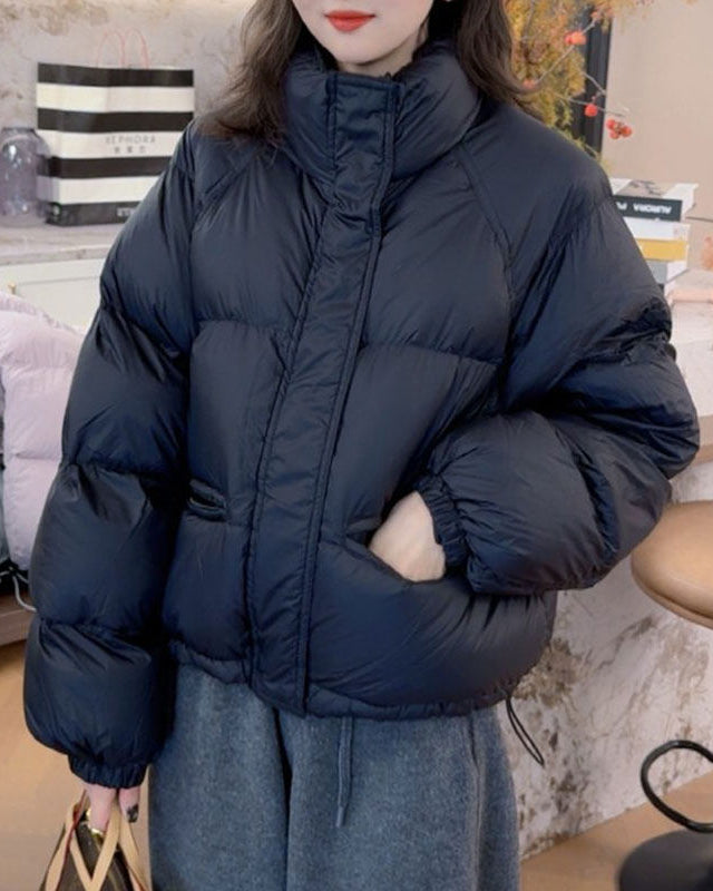Winter Short Puffer Coat Lightweightr