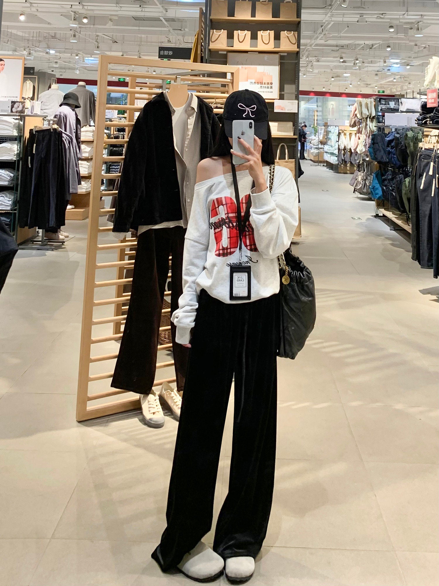 Women’s Gold Velvet Wide-Leg Pants – 2025 Winter Fleece-Lined Straight Drape Casual Trousers