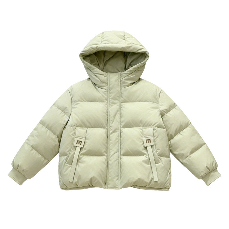 Short Hooded Puffer Jacket