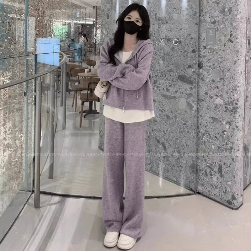 2026 Women's Hooded Sweatshirt Set