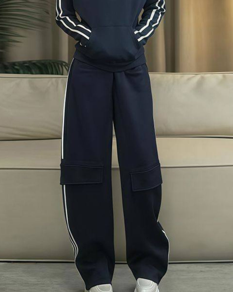 Hoodie Sweatpants Casual Two-Piece Set