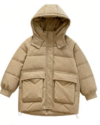 Hooded Puffer Jacket Winter Short