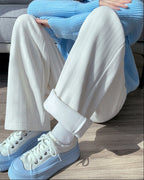 High-Waist Wide-Leg Pants