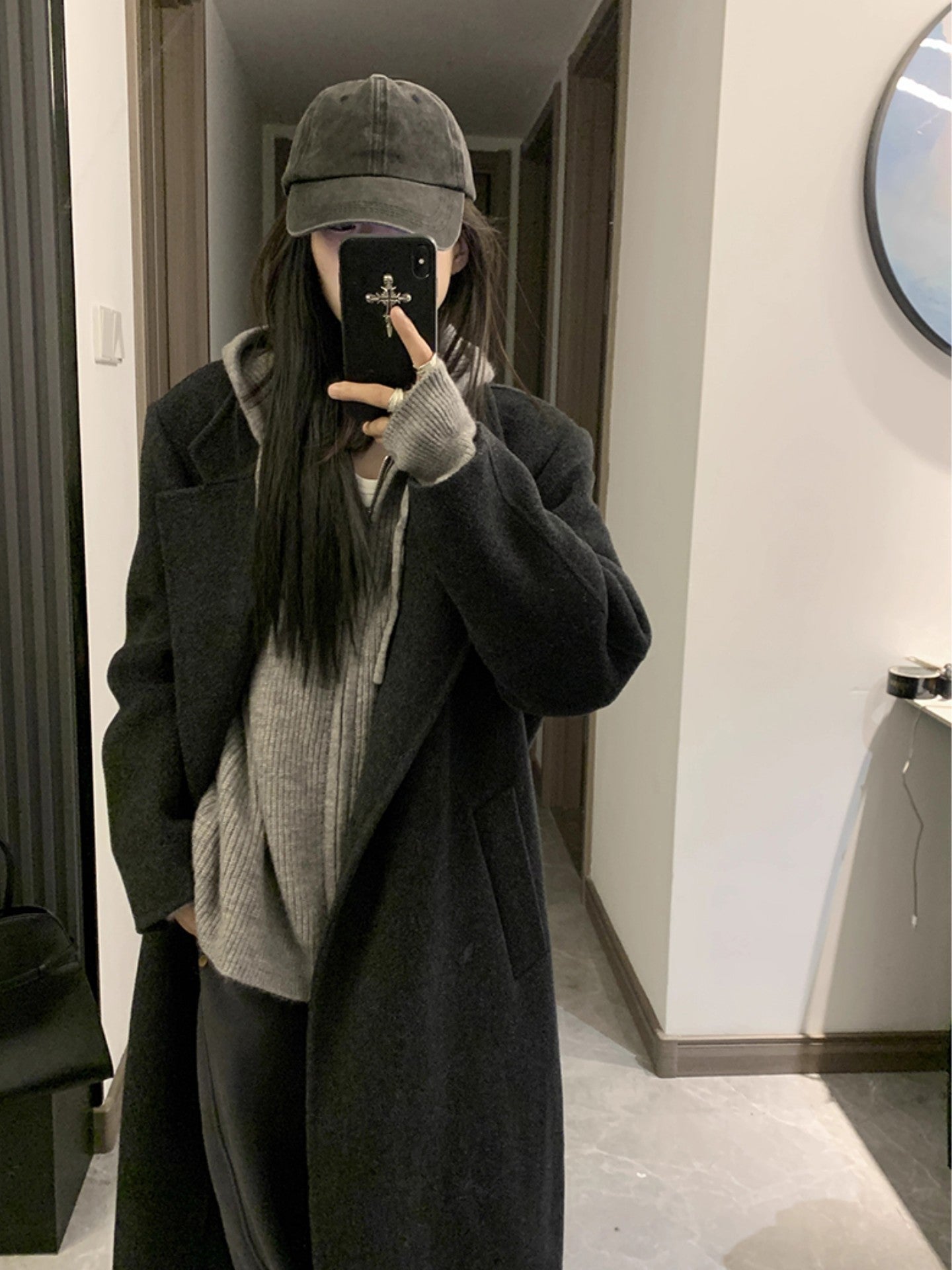 Vintage Hooded Cardigan