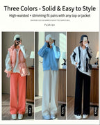 High-Waist Wide-Leg Pants