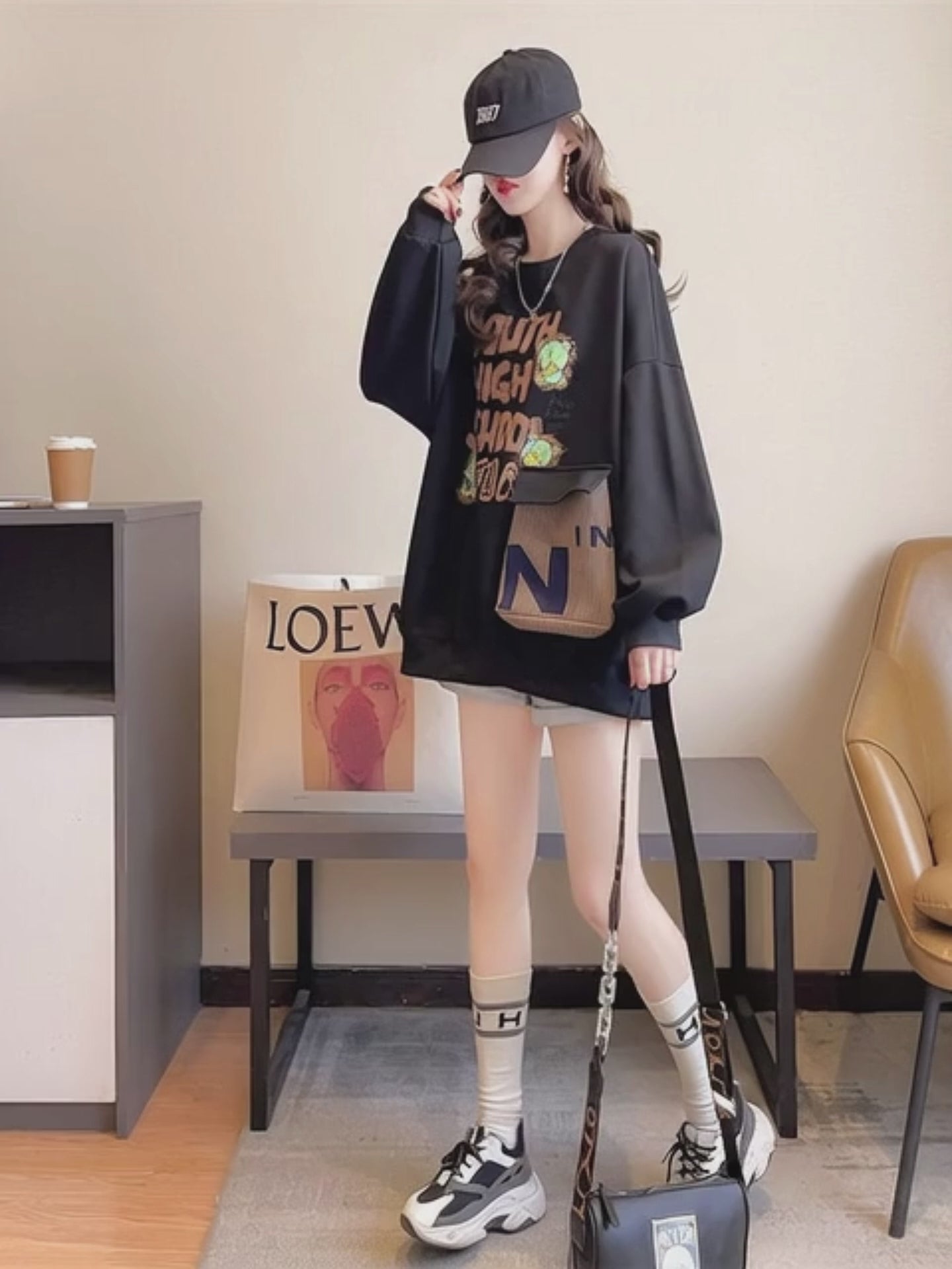 Women's Velvet Thickened Sweatshirt