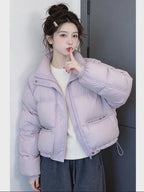 Winter Short Puffer Coat Lightweightr